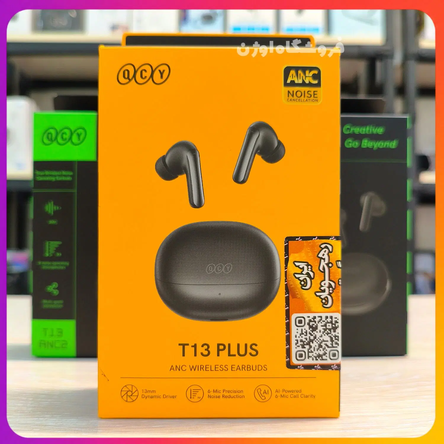 ایرپاد QCY T13 Plus ANC اورجینال هندزفری بلوتوثی