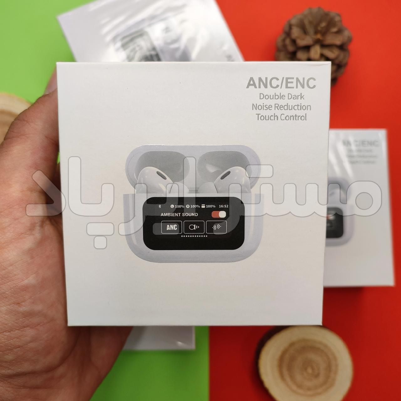 هندزفری بلوتوثی نمایشگردار A9 pro (پک اصلی)ایرپاد