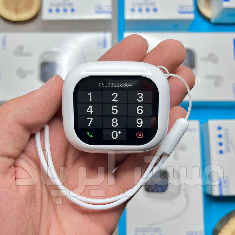 هندزفری بلوتوثی Wisme - WT7 (اصلی) ایرپاد نمایشگر دار