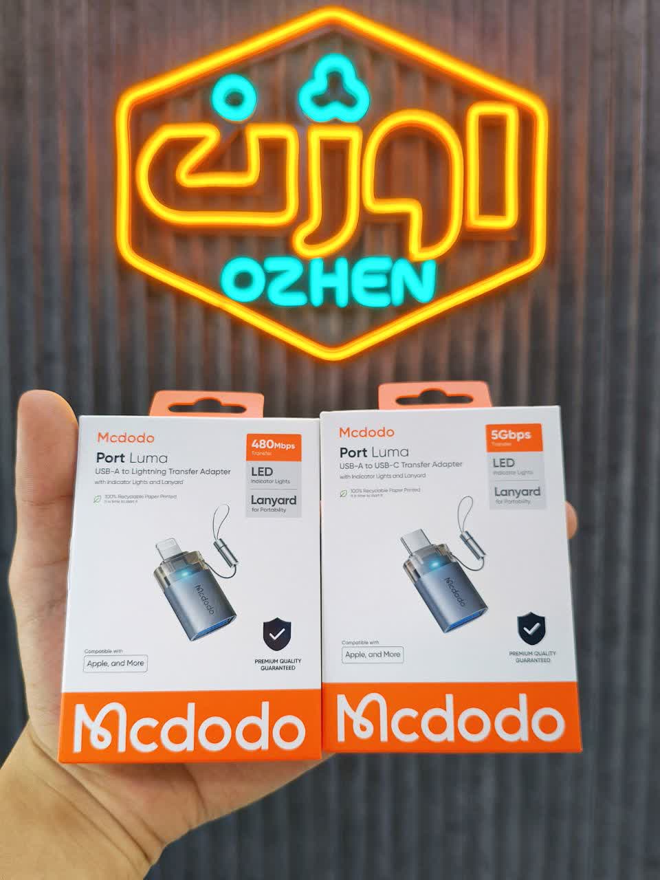 مبدل USB3.0 به USB-C مک دودو مدل OT-740